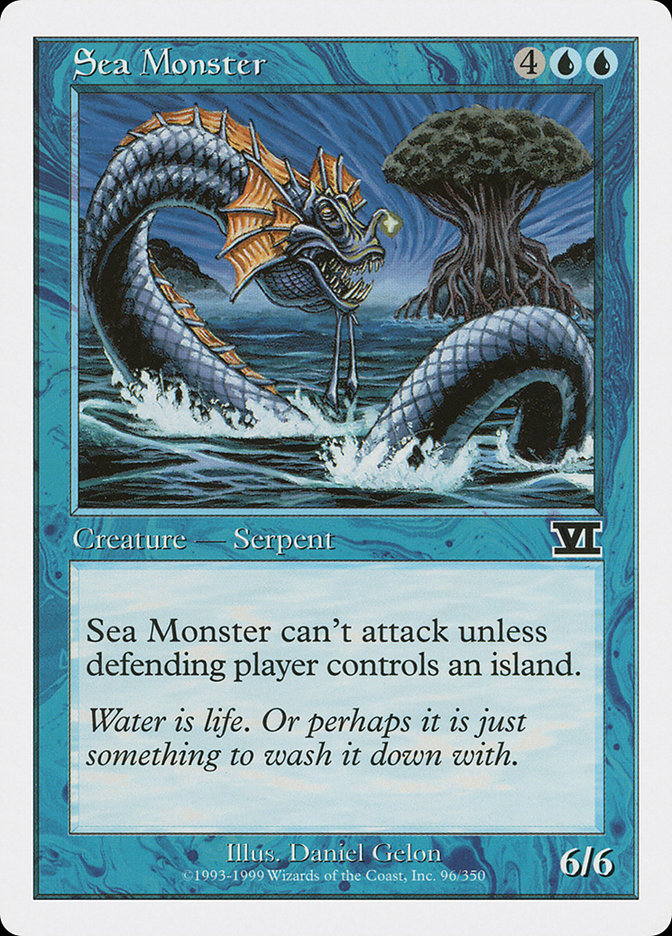 Sea Monster [Classic Sixth Edition] | Silver Goblin