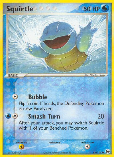 Squirtle (83/112) [EX: FireRed & LeafGreen] | Silver Goblin