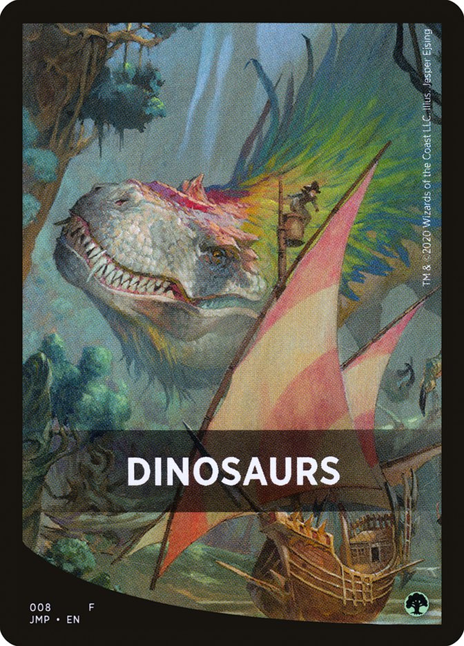 Dinosaurs Theme Card [Jumpstart Front Cards] | Silver Goblin