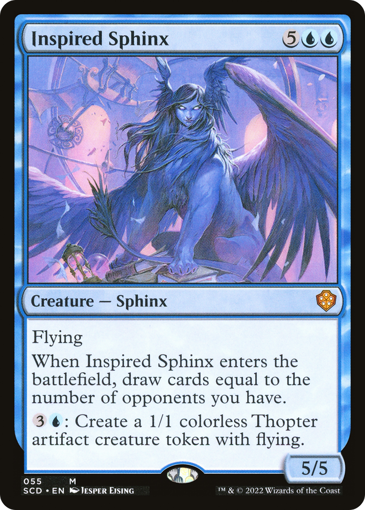 Inspired Sphinx [Starter Commander Decks] | Silver Goblin