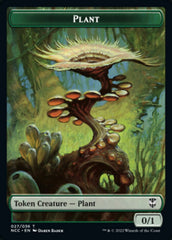Plant // Treasure (015) Double-Sided Token [Streets of New Capenna Commander Tokens] | Silver Goblin