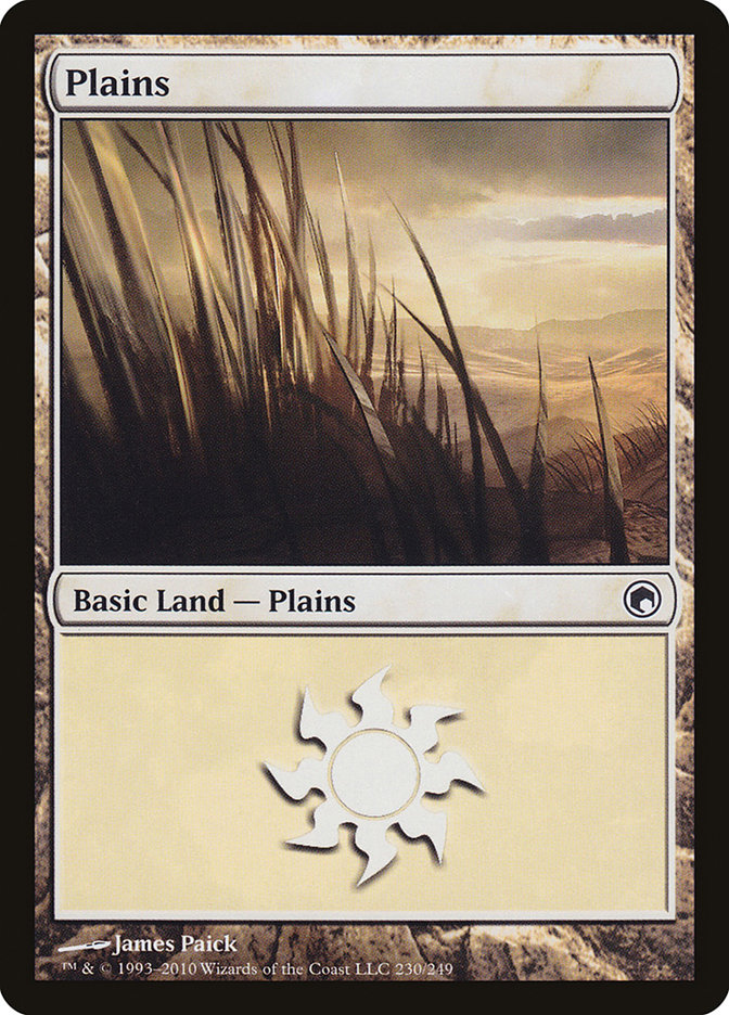 Plains (230) [Scars of Mirrodin] | Silver Goblin