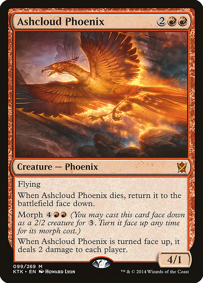 Ashcloud Phoenix [Khans of Tarkir] | Silver Goblin