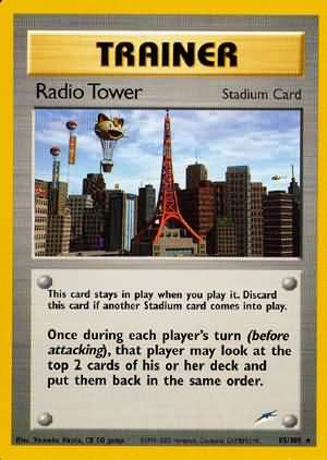 Radio Tower (95/105) [Neo Destiny Unlimited] | Silver Goblin