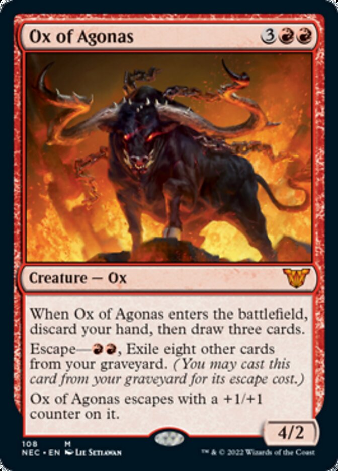 Ox of Agonas [Kamigawa: Neon Dynasty Commander] | Silver Goblin