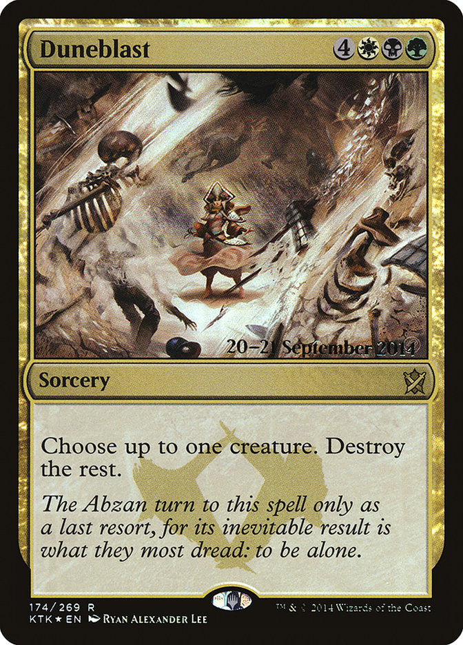 Duneblast [Khans of Tarkir Prerelease Promos] | Silver Goblin