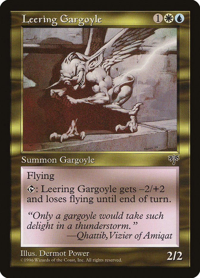 Leering Gargoyle [Mirage] | Silver Goblin