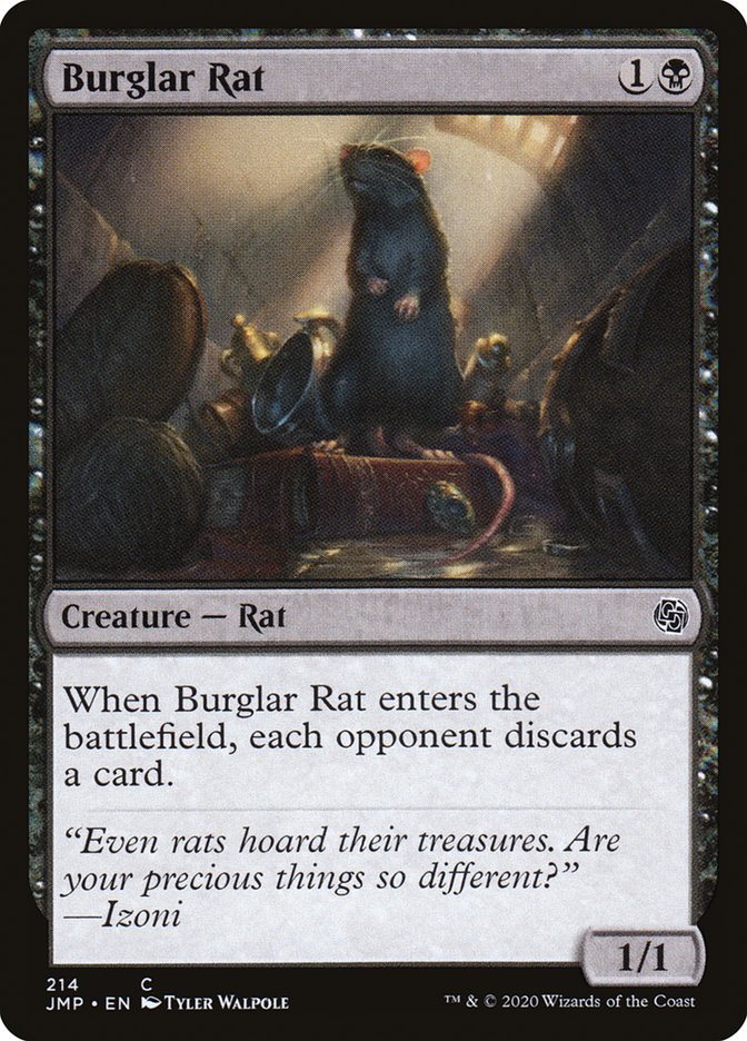 Burglar Rat [Jumpstart] | Silver Goblin