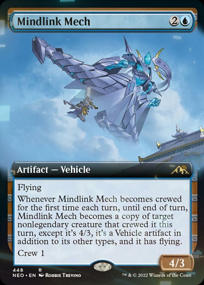 Mindlink Mech (Extended Art) [Kamigawa: Neon Dynasty] | Silver Goblin