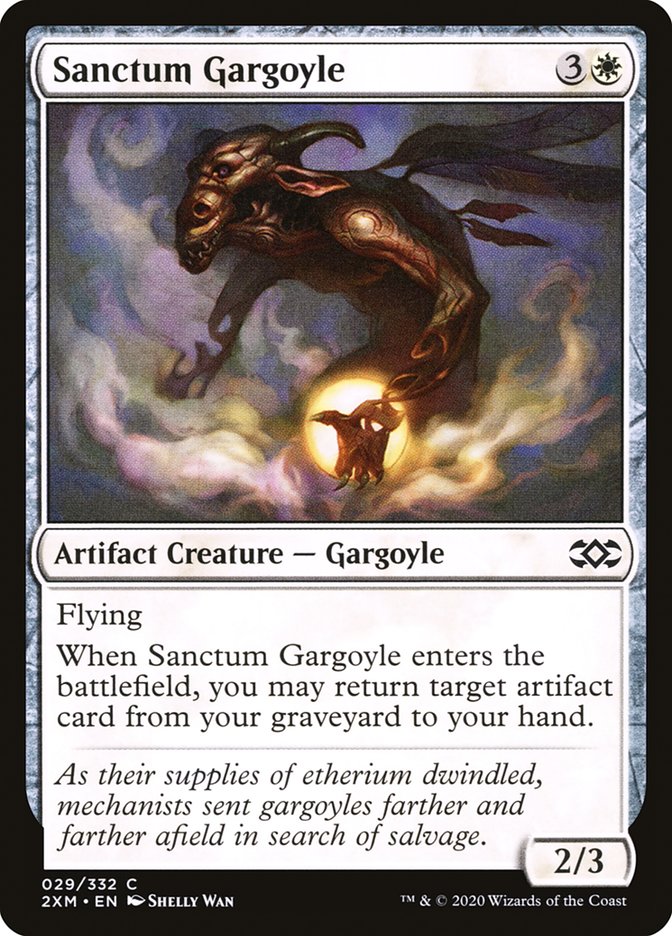 Sanctum Gargoyle [Double Masters] | Silver Goblin