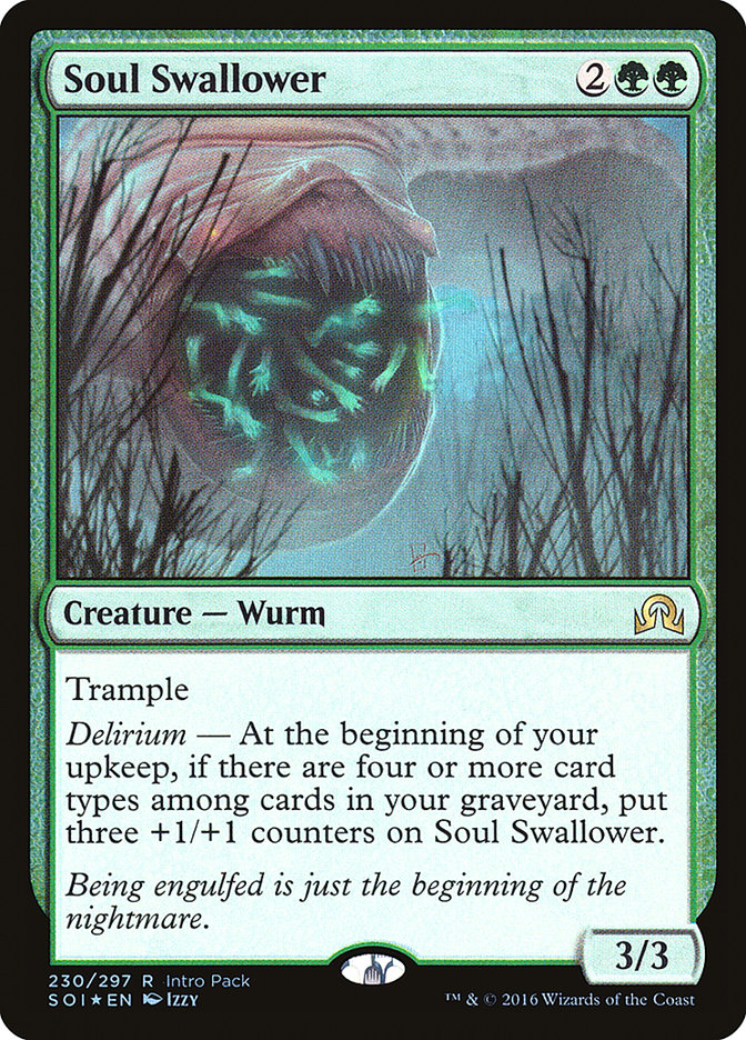 Soul Swallower (Intro Pack) [Shadows over Innistrad Promos] | Silver Goblin
