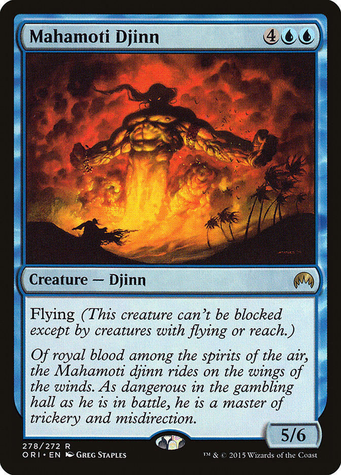 Mahamoti Djinn [Magic Origins] | Silver Goblin