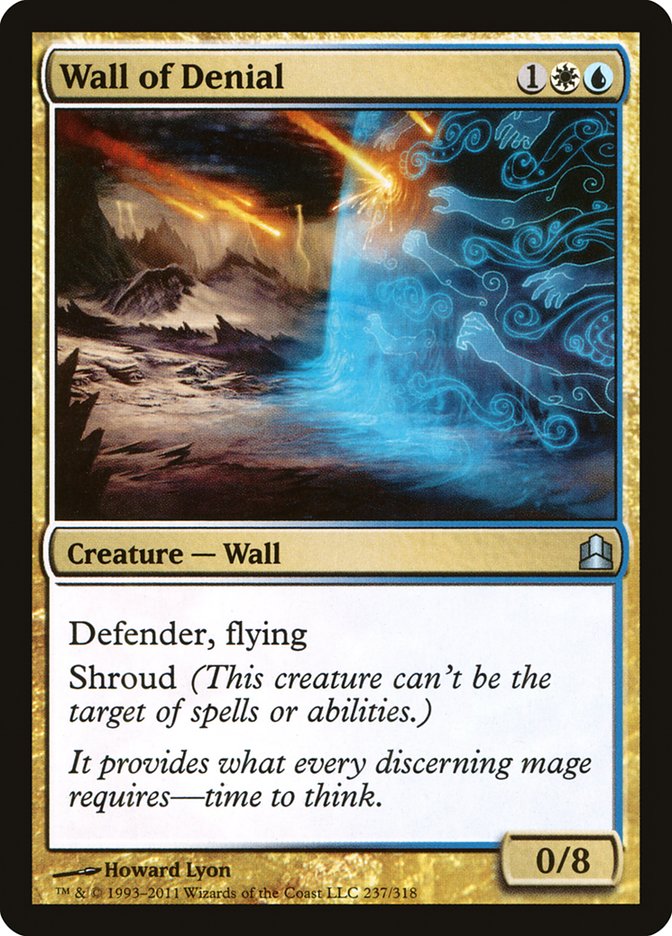 Wall of Denial [Commander 2011] | Silver Goblin