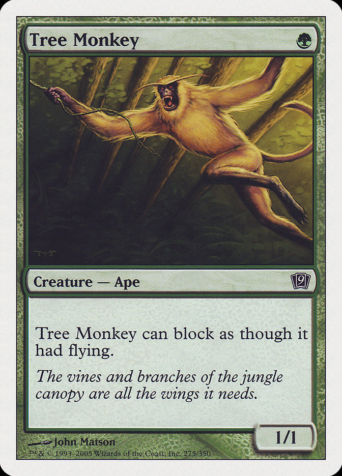 Tree Monkey [Ninth Edition] | Silver Goblin
