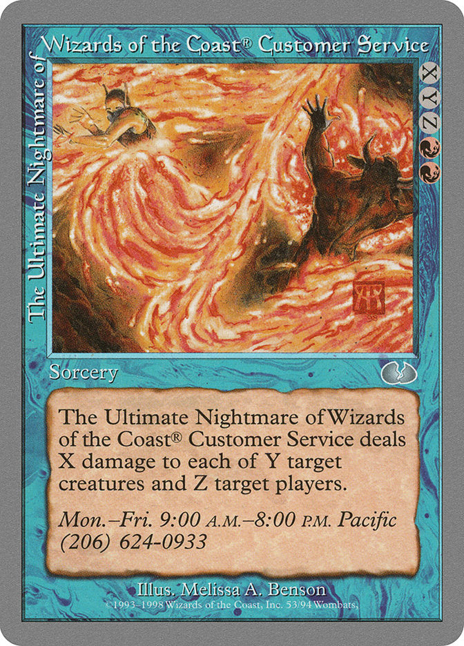 The Ultimate Nightmare of Wizards of the Coast® Customer Service [Unglued] | Silver Goblin