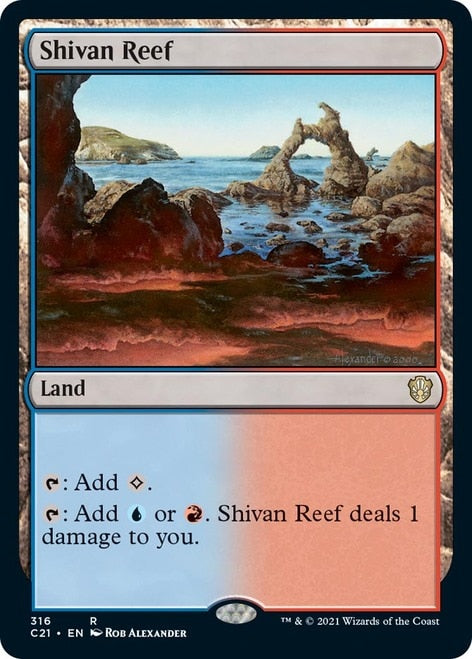 Shivan Reef [Commander 2021] | Silver Goblin