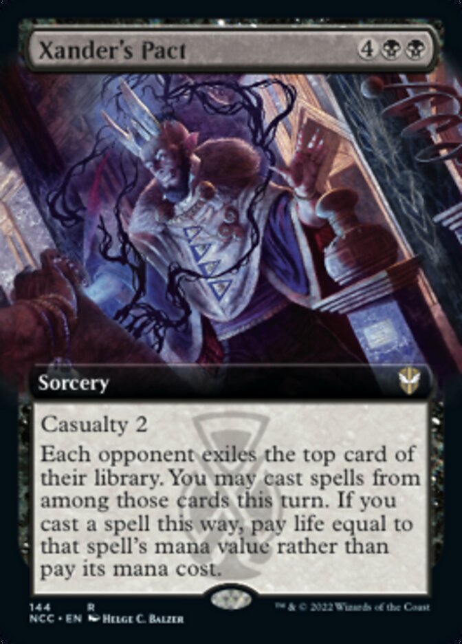 Xander's Pact (Extended Art) [Streets of New Capenna Commander] | Silver Goblin