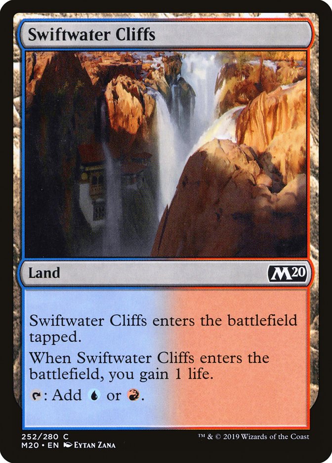Swiftwater Cliffs [Core Set 2020] | Silver Goblin