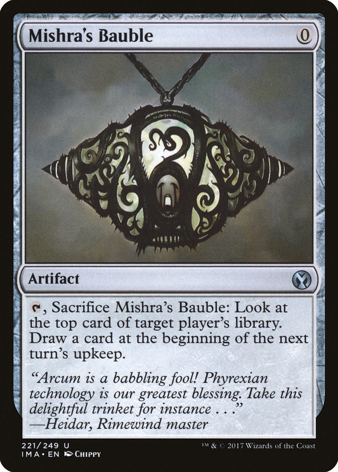 Mishra's Bauble [Iconic Masters] | Silver Goblin