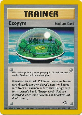 Ecogym (84/111) [Neo Genesis Unlimited] | Silver Goblin
