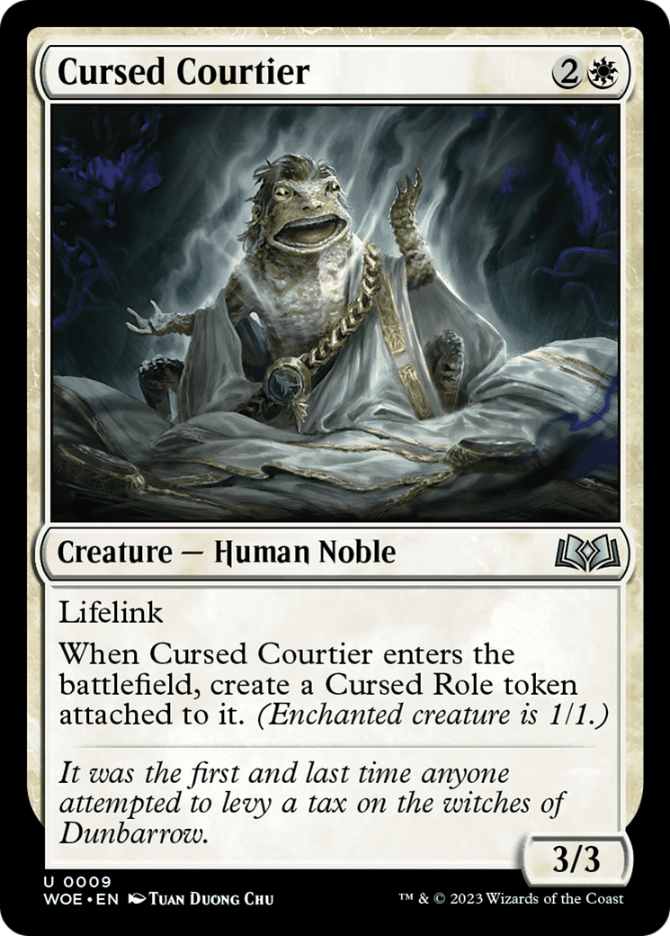Cursed Courtier [Wilds of Eldraine] | Silver Goblin