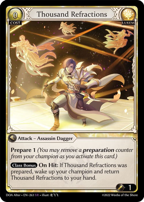 Thousand Refractions (263) [Dawn of Ashes: Alter Edition] | Silver Goblin