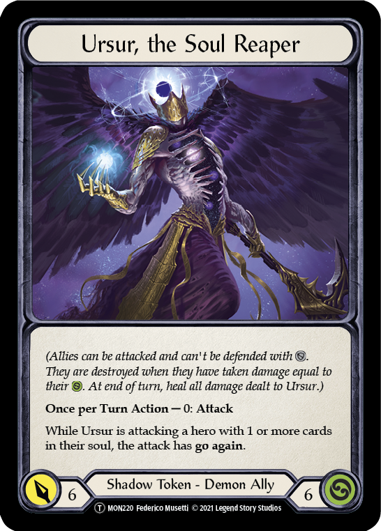 Ursur, the Soul Reaper [U-MON220] Unlimited Edition Normal | Silver Goblin