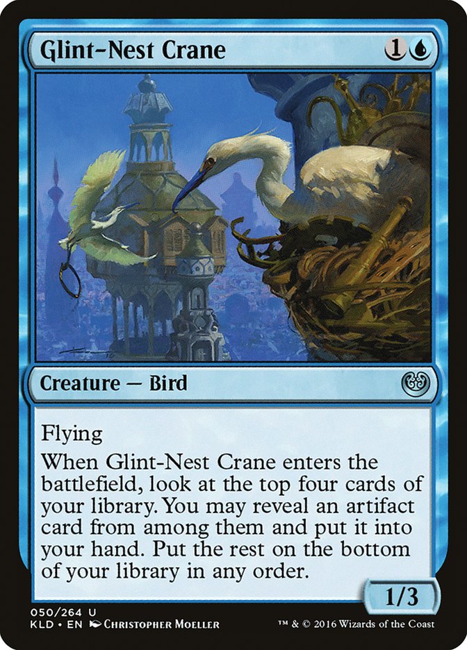 Glint-Nest Crane [Kaladesh] | Silver Goblin