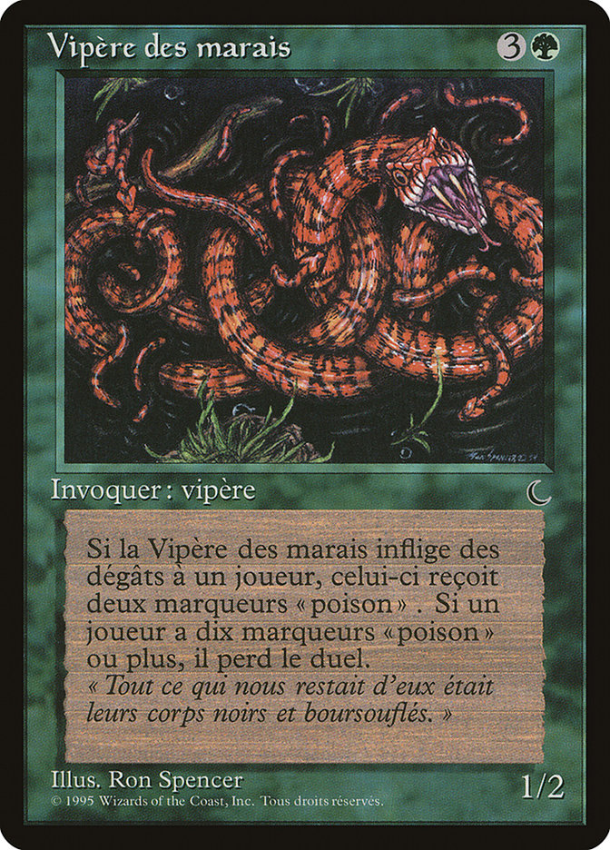 Marsh Viper (French) - "Vipere des marais" [Renaissance] | Silver Goblin