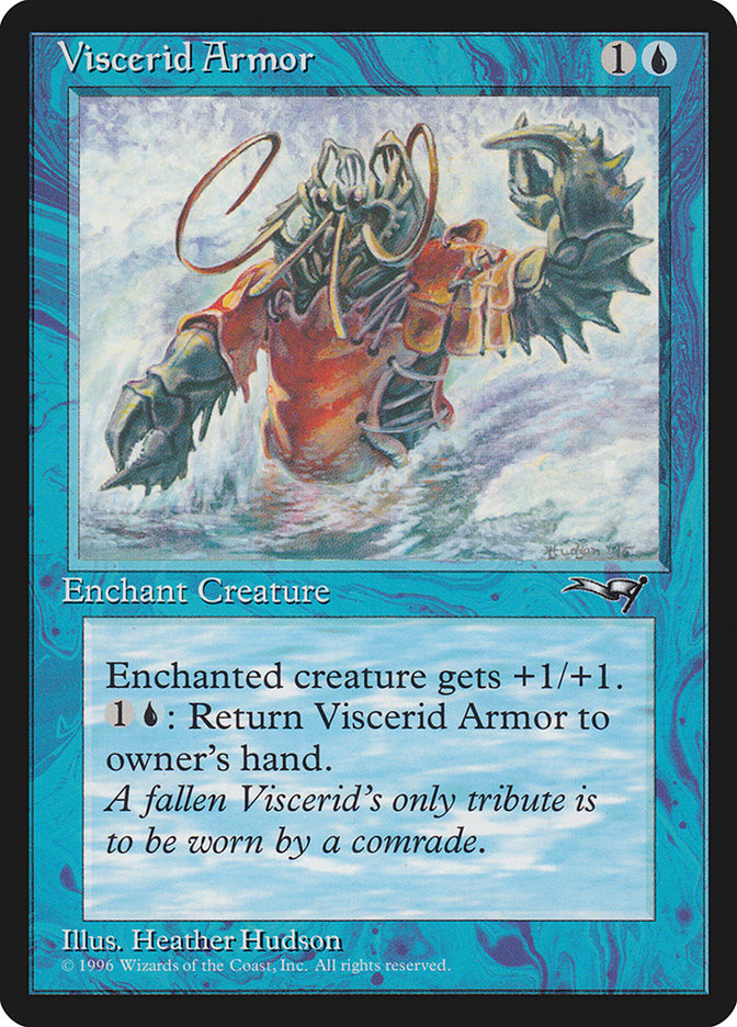 Viscerid Armor (Standing in Water) [Alliances] | Silver Goblin