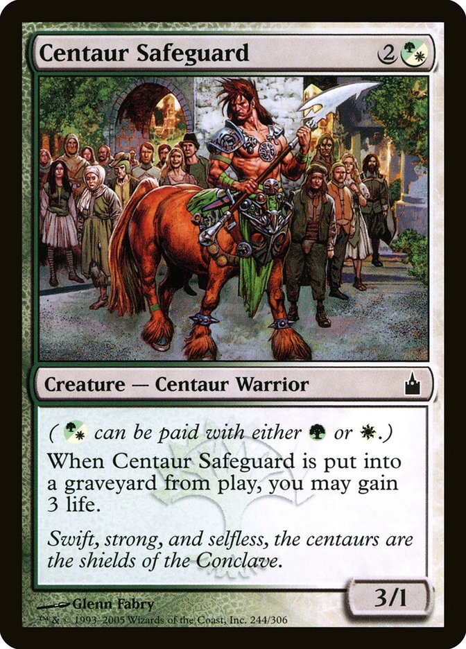 Centaur Safeguard [Ravnica: City of Guilds] | Silver Goblin
