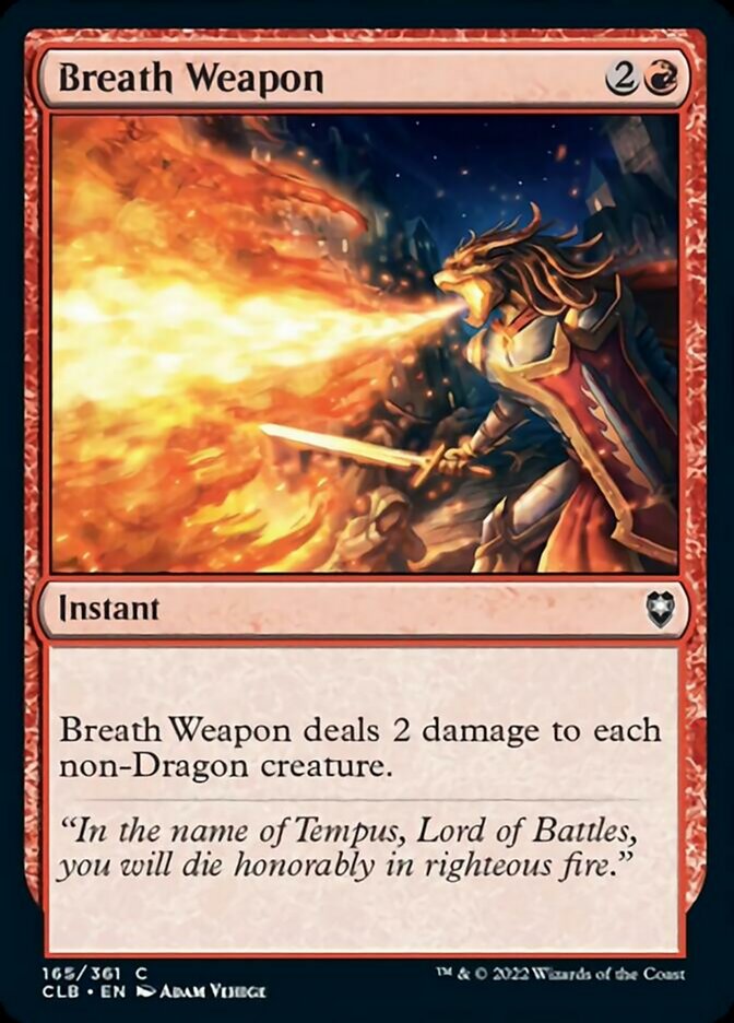 Breath Weapon [Commander Legends: Battle for Baldur's Gate] | Silver Goblin