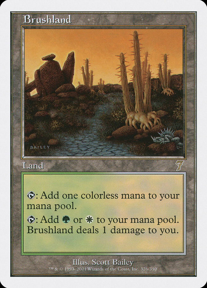 Brushland [Seventh Edition] | Silver Goblin
