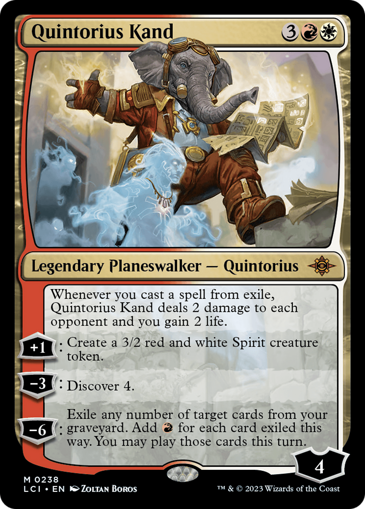 Quintorius Kand [The Lost Caverns of Ixalan] | Silver Goblin