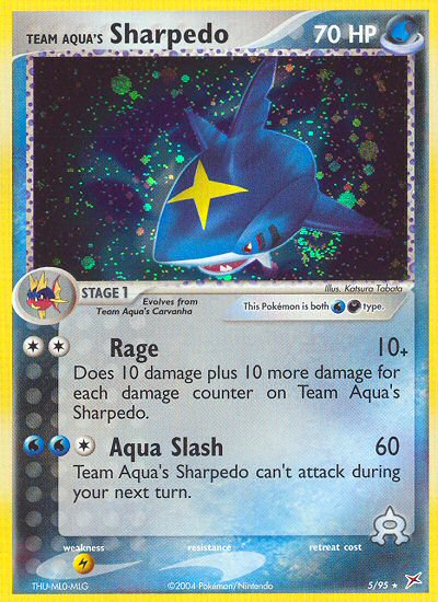 Team Aqua's Sharpedo (5/95) [EX: Team Magma vs Team Aqua] | Silver Goblin