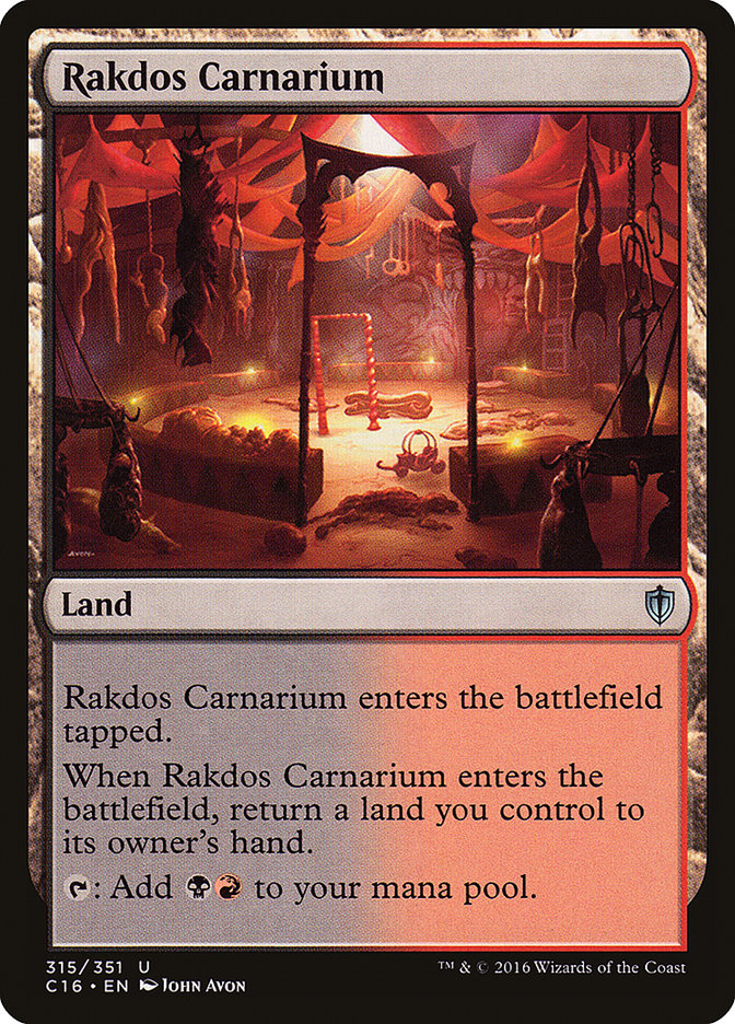 Rakdos Carnarium [Commander 2016] | Silver Goblin