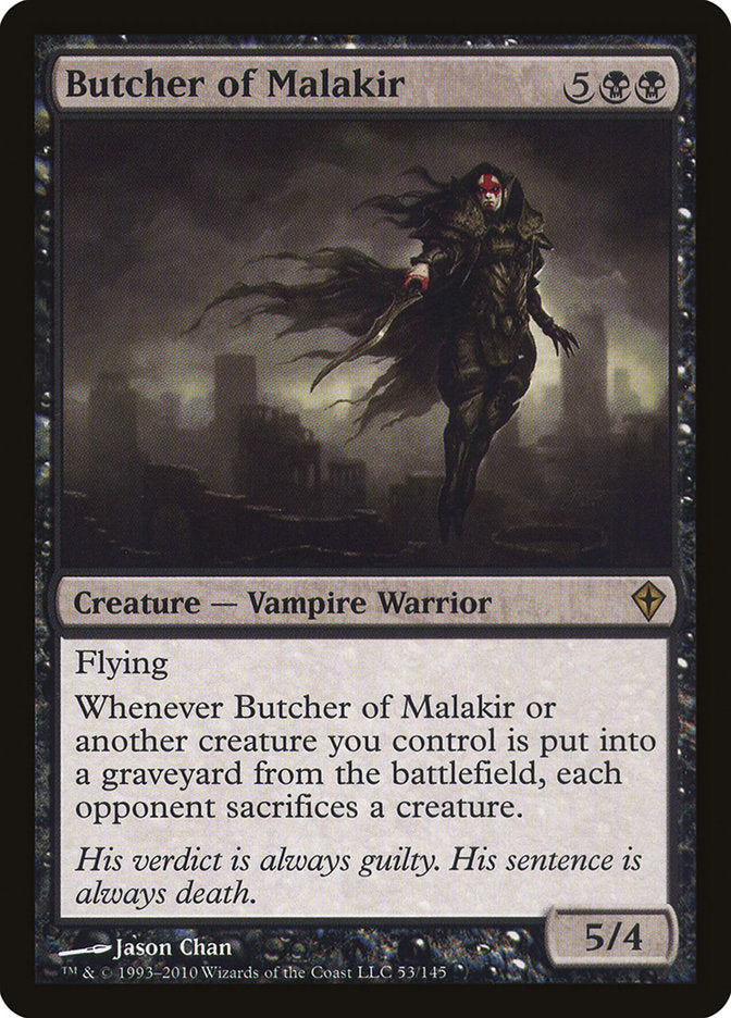 Butcher of Malakir [Worldwake] | Silver Goblin
