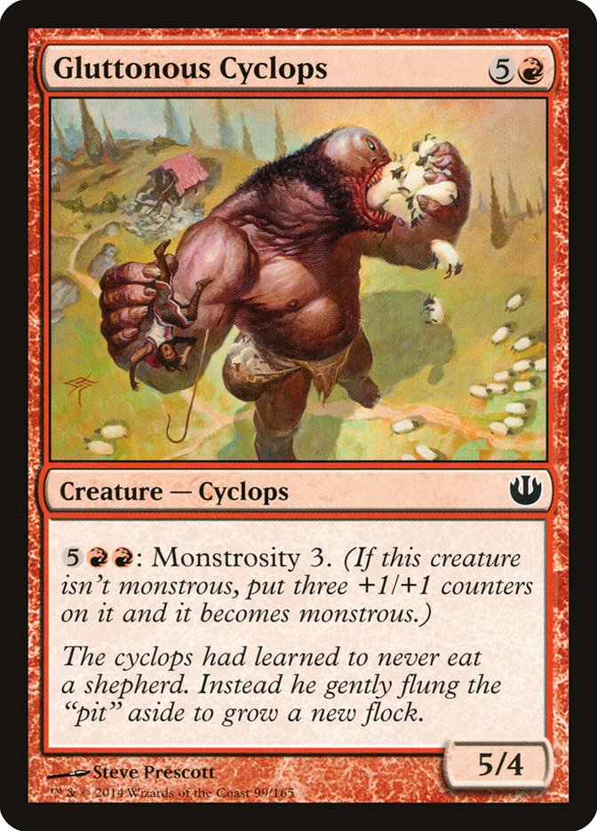 Gluttonous Cyclops [Journey into Nyx] | Silver Goblin