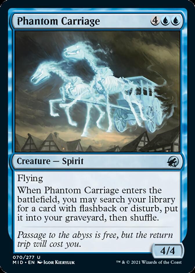 Phantom Carriage [Innistrad: Midnight Hunt] | Silver Goblin