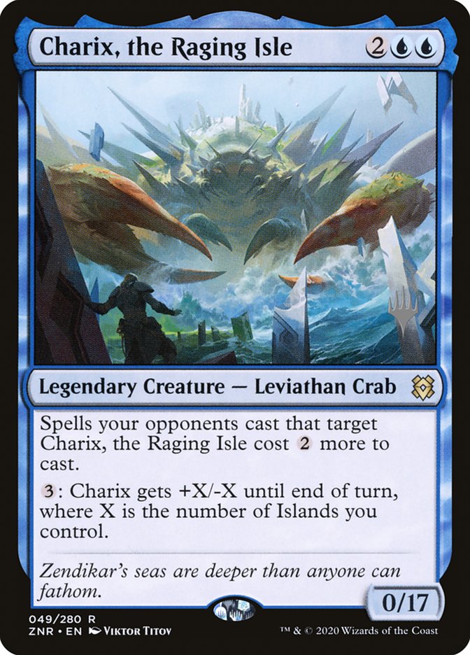 Charix, the Raging Isle (Promo Pack) [Zendikar Rising Promos] | Silver Goblin