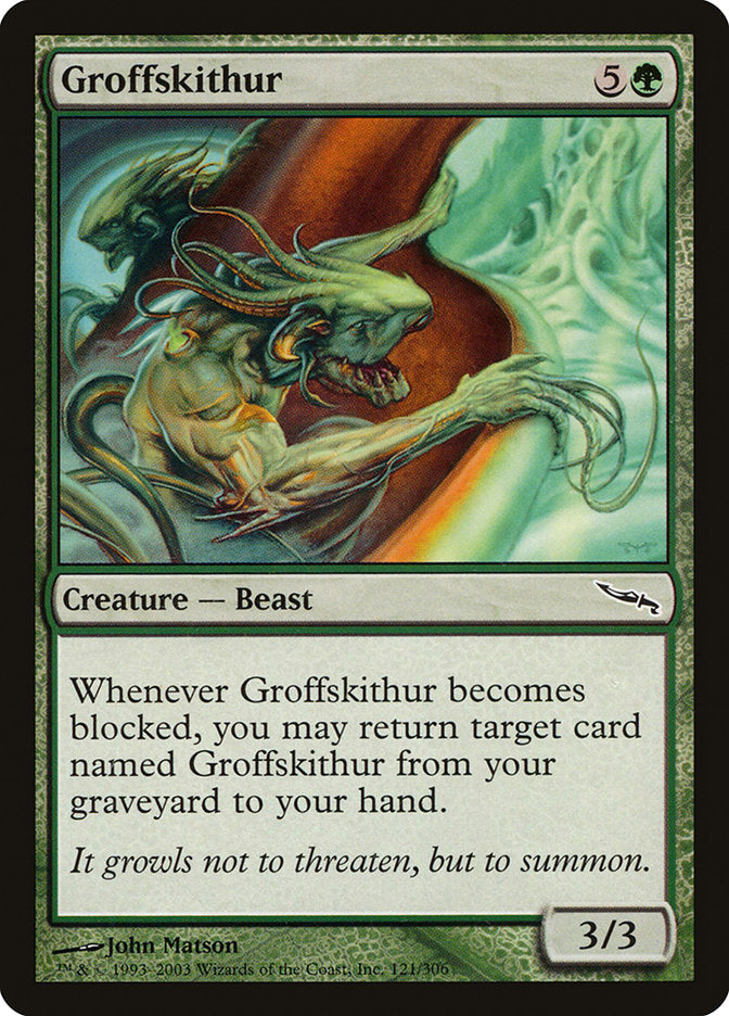 Groffskithur [Mirrodin] | Silver Goblin