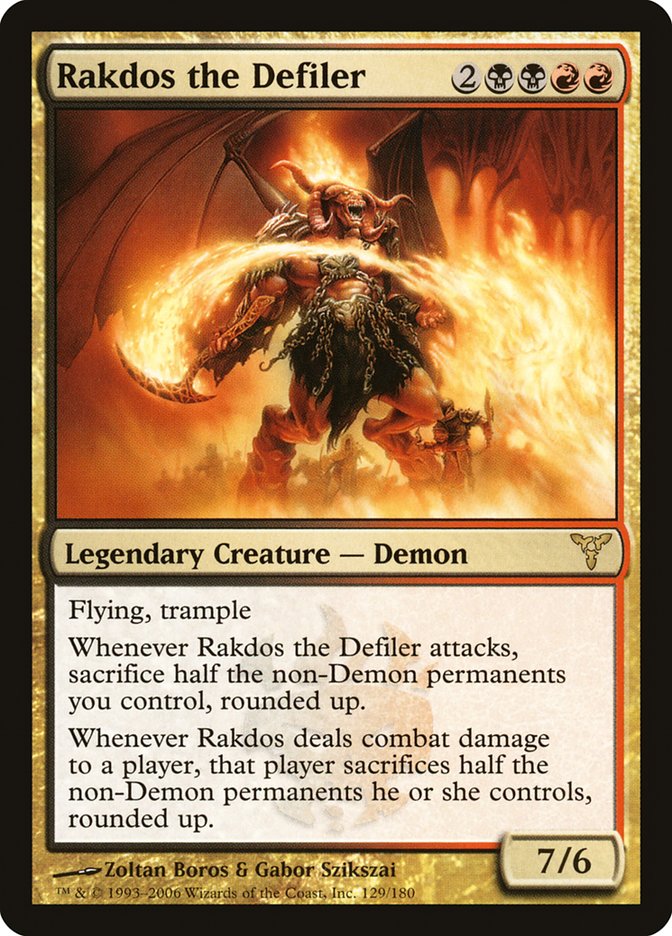 Rakdos the Defiler [Dissension] | Silver Goblin