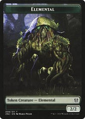 Elemental (008) // Elemental (010) Double-Sided Token [Zendikar Rising Commander Tokens] | Silver Goblin