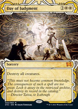 Day of Judgment (Foil Etched) [Strixhaven: School of Mages Mystical Archive] | Silver Goblin