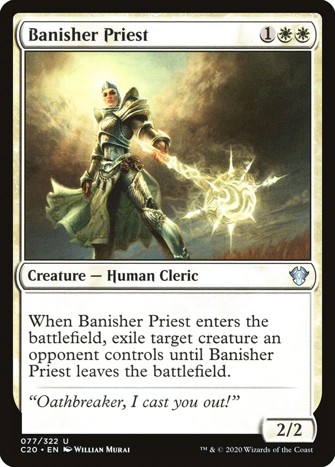 Banisher Priest [Commander 2020] | Silver Goblin