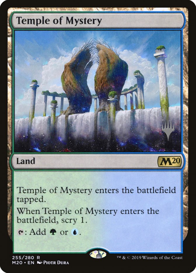 Temple of Mystery (Promo Pack) [Core Set 2020 Promos] | Silver Goblin