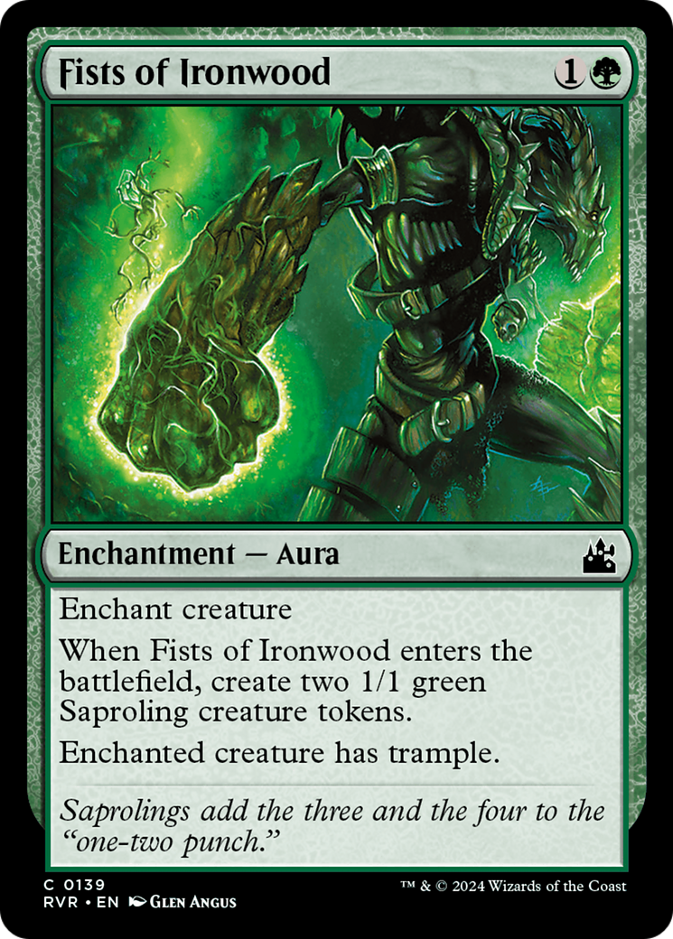 Fists of Ironwood [Ravnica Remastered] | Silver Goblin