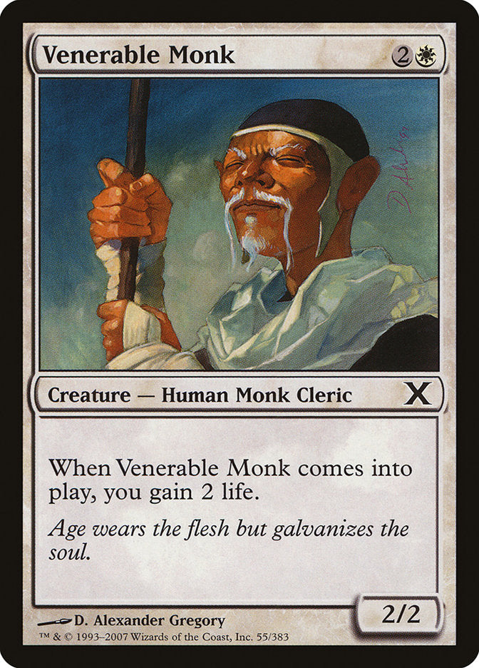 Venerable Monk [Tenth Edition] | Silver Goblin