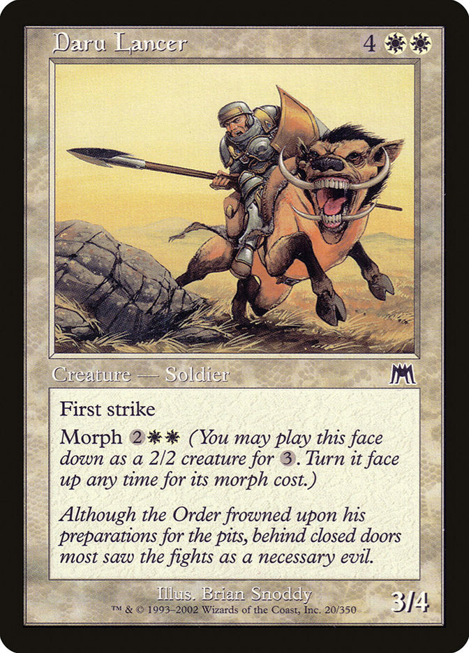 Daru Lancer [Onslaught] | Silver Goblin