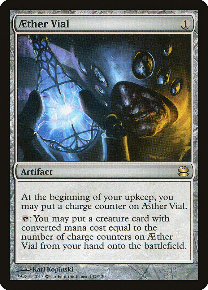 Aether Vial [Modern Masters] | Silver Goblin